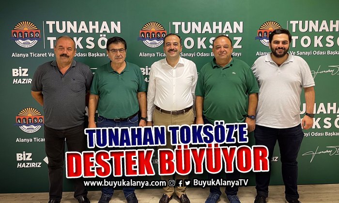 Tunahan Toksöz’ün ekibine destek büyüyor