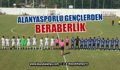 Alanyaspor U19 Takımı Ankaraspor ile berabere kaldı