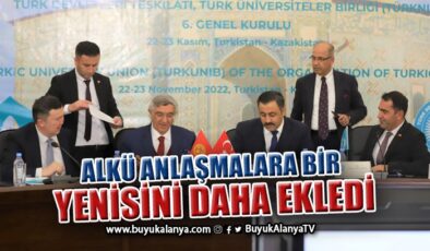 ALKÜ Kırgızistan- Türkiye Manas Üniversitesi arasında Memorandum of Understanding anlaşması