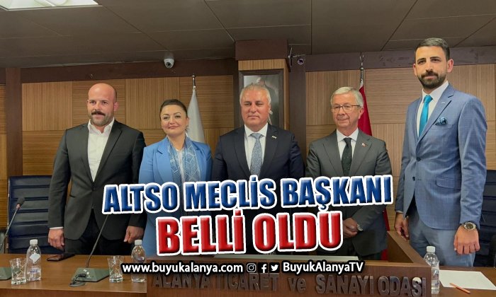 ALTSO Meclis Başkanlığı’na Mehmet Kural seçildi