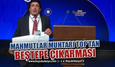 Mahmutlar Muhtarı Ahmet Top’tan Cumhurbaşkanlığı’na dilekçe