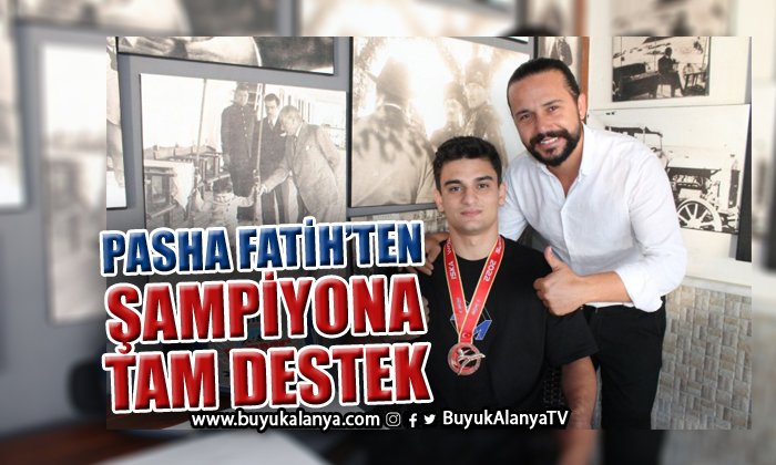 Pasha’dan Dünya Şampiyonu’na tam destek
