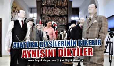 20 kişilik ekip 1,5 yılda Atatürk’ün 15 farklı elbisesinin birebir aynısını dikti