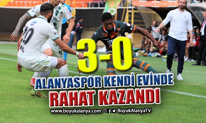 Ziraat Türkiye Kupası: Alanyaspor: 3 – Sakaryaspor: 0
