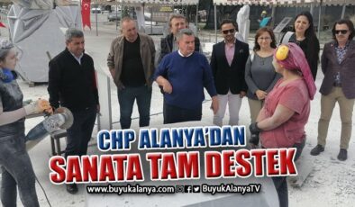 CHP Alanya’dan Heykel Sempozyumu’na tam not