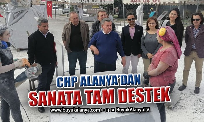 CHP Alanya’dan Heykel Sempozyumu’na tam not