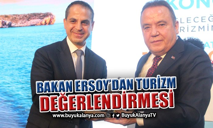 Bakan Ersoy: “Turizmde Türkiye olarak Süper Lig’deyiz”