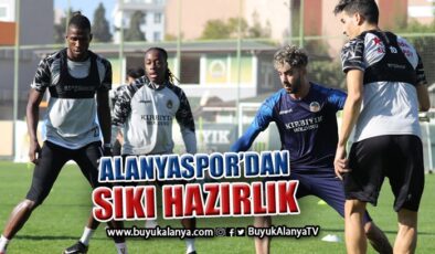 Alanyaspor’da Eyüpspor maçının hazırlıkları sürüyor