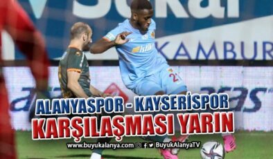 Alanyaspor ile Kayserispor 13. kez karşı karşıya gelecek