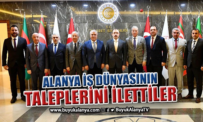 ALTSO heyeti Bakan Muş ve Hisarcıklıoğlu ile görüştü