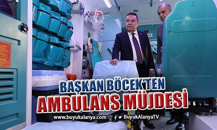 Büyükşehir Belediyesi bünyesine 2 yeni hasta nakil ambulansı kattı
