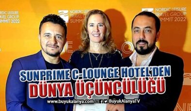 Sunprime C-Lounge Hotel Stockholm’deki törende Türkiye’yi temsil etti