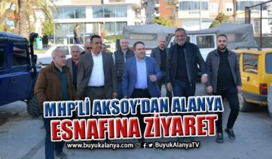 MHP’li isim Alanya’da partisinin politikalarını anlattı