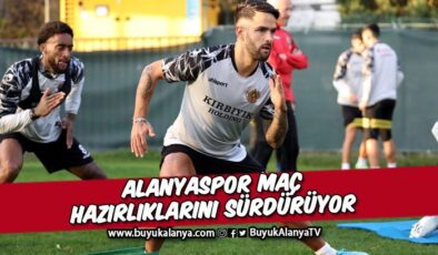 Alanyaspor Fatih Karagümrük maçı hazırlıklarını sürdürdü
