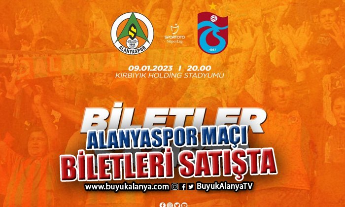 Alanyaspor Trabzonspor maçı biletleri satışa sunuldu