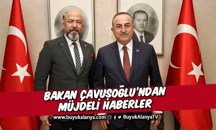 Bakan Çavuşoğlu Alanya medyasını ağırladı