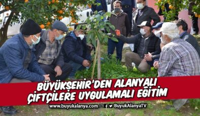 Antalya Büyükşehir Belediyesi tarıma yönelik desteklere devam ediyor