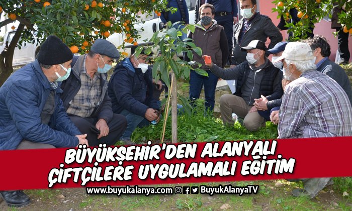 Antalya Büyükşehir Belediyesi tarıma yönelik desteklere devam ediyor
