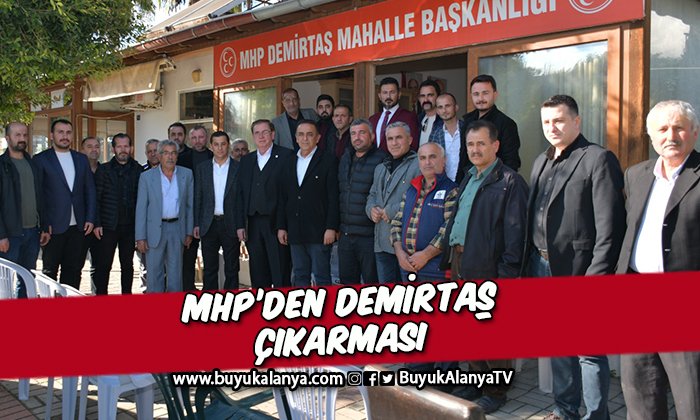 Demirtaş mahalle sakinlerinden MHP’ye büyük ilgi