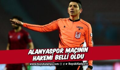 Alanyaspor – Beşiktaş karşılaşmasının hakemi belli oldu