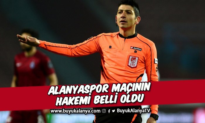 Alanyaspor – Beşiktaş karşılaşmasının hakemi belli oldu