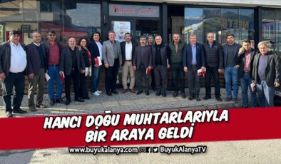 CHP Antalya Milletvekili Aday Adayı Hancı seçim çalışmalarını sürdürüyor
