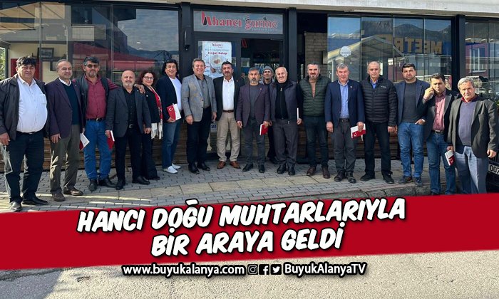 CHP Antalya Milletvekili Aday Adayı Hancı seçim çalışmalarını sürdürüyor