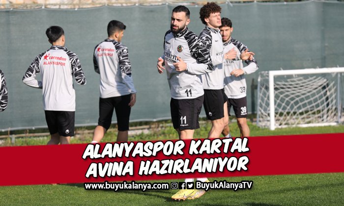 Alanyaspor Beşiktaş maçına çift idmanla hazırlanıyor