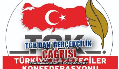 Türkiye Gazeteciler Konfederasyonu’ndan taslak çağrısı
