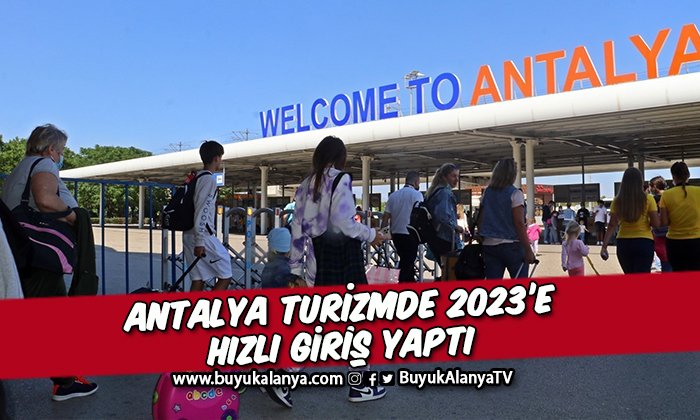 Antalya’da rakamlar geçen yılın aynı dönemine oranla yüzde 61,5 artış gösterdi