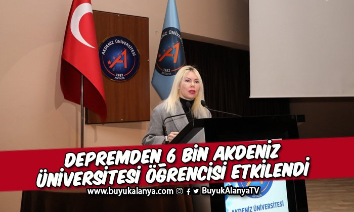 Rektör Özkan: “18 öğrencimizi depremde kaybettik”