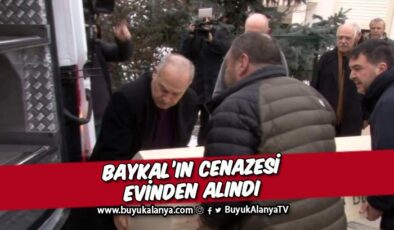 CHP eski Genel Başkanı Baykal’ın cenazesi evinden alındı