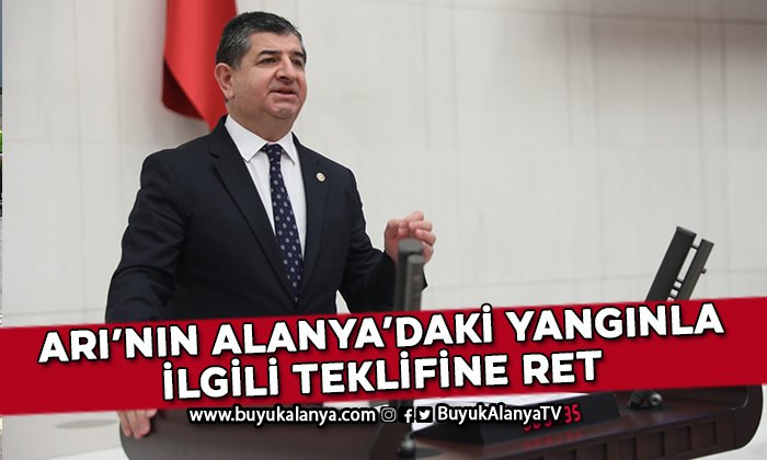 Milletvekili Arı’nın teklifi AK Parti ve MHP oylarıyla reddedildi