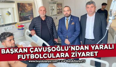 Başkan Çavuşoğlu Kestelsporlu futbolcuları ziyaret etti