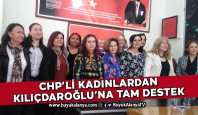 CHP Gazipaşa Kadın Kolları’ndan seçim toplantısı
