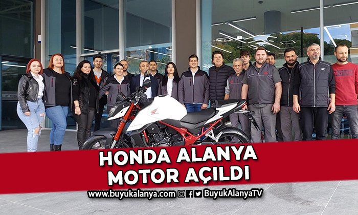 Honda Alanya Motor Bayi açıldı