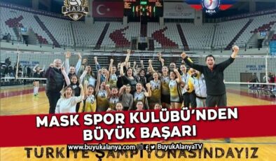 MASK Spor Kulübü Türkiye Şampiyonası’na gitmeye hak kazandı