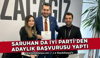 Alanya’nın tanınmış avukatı İYİ Parti’den başvuru yaptı
