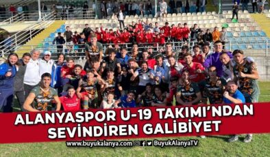 Alanyaspor U19 Takımı Galatasaray U19 Takımı’nı 3-2 yendi