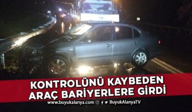 Konya – Antalya yolunda korkutan kaza
