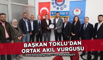 Başkan Toklu: “Güçlü Türkiye’ye hizmet yolunda omuz omuza hareket ediyoruz”