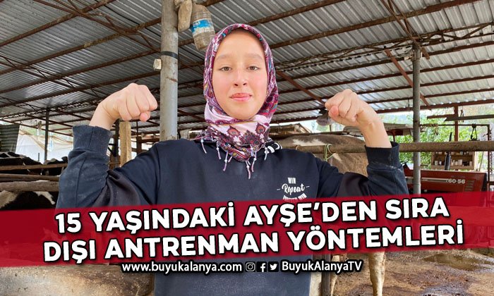 Türkiye şampiyonu olabilmek için saman balyası taşıyor