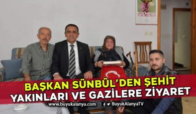 Mustafa Sünbül’den şehit yakınları ve gazilere ziyaret