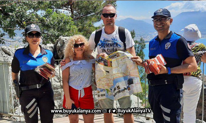 Alanya’da ‘Güvenli Huzurlu Turizm Projesi’ sürüyor