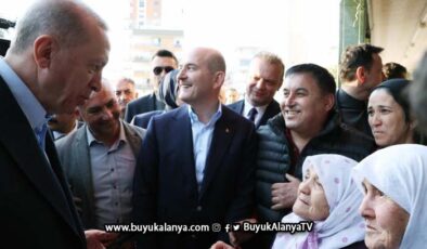 Zülfiye nine Cumhurbaşkanı Erdoğan’ı evinde ağırladı