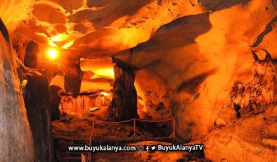 Gazipaşa’da Yalan Dünya Mağarası büyük ilgi görüyor