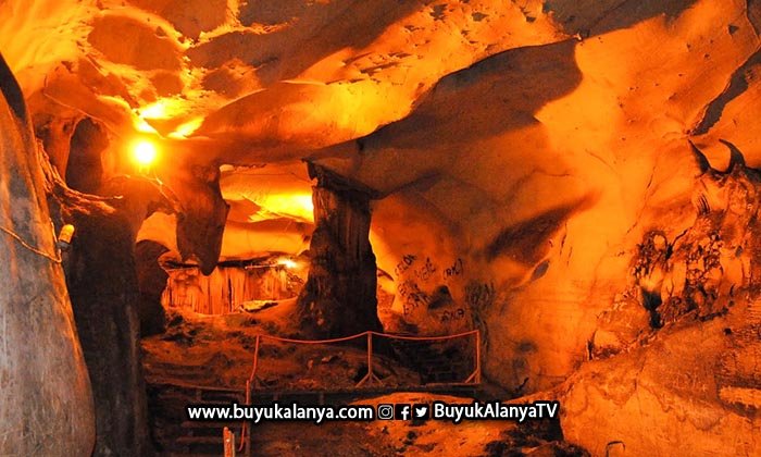 Gazipaşa’da Yalan Dünya Mağarası büyük ilgi görüyor
