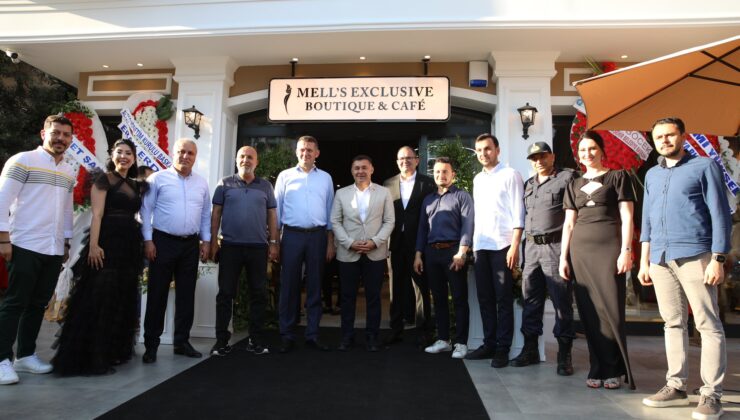 Alanya’da Mell’s Exclusive Boutique & Cafe açıldı