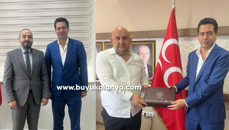 Özdemir’den MHP İl Başkanı Temel’e Alanya daveti
