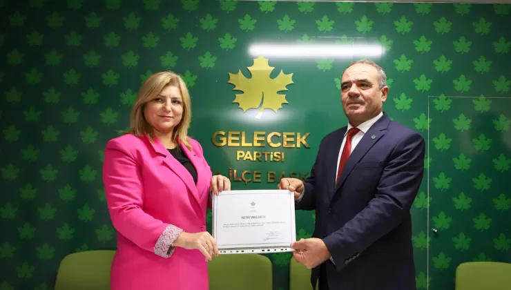 Gelecek Partisi Alanya İlçe Başkanı Yıldız Serdaroğlu oldu